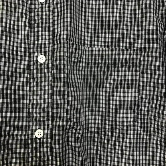 Black & White Dress Shirt Size Large - Picture 4 of 16
